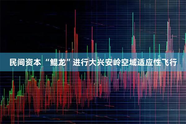 民间资本 “鲲龙”进行大兴安岭空域适应性飞行